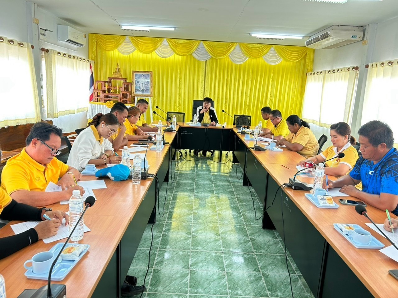 📢พช.อำเภอเกษตรวิสัย : ประชุมบูรณาการแผนระดับตำบลทุ่งทอง